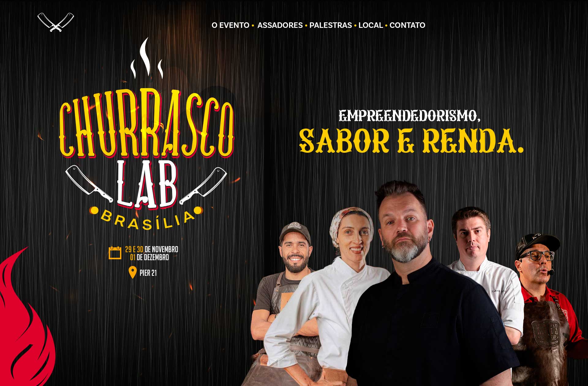 banner churasco lab